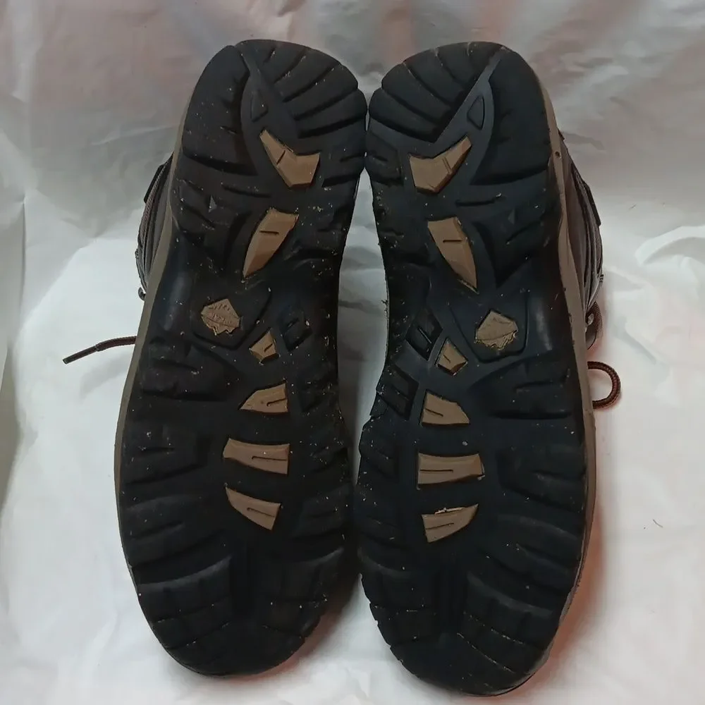 50 Peaks Men's Brown Hiking Waterproof Boots Size 10.5